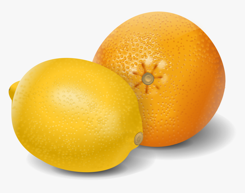 Oranges And Lemons Png - Lemon And Orange Clip Art, Transparent Png, Free Download