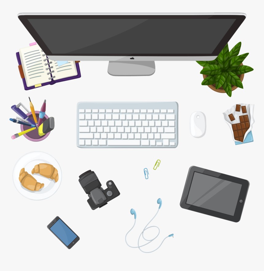 Transparent Personal Items Clipart - Office Items Png, Png Download, Free Download