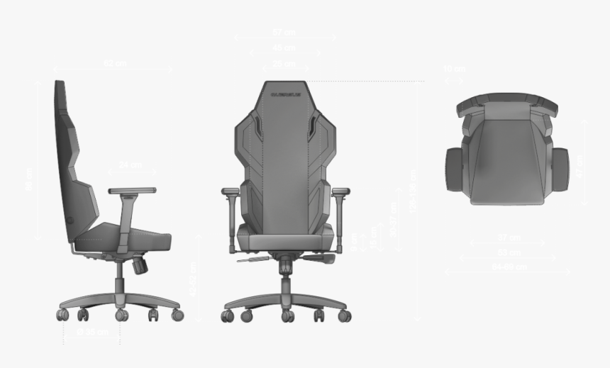 Clip Art Chair Top View - Office Chair In Office Depot, HD Png Download, Free Download