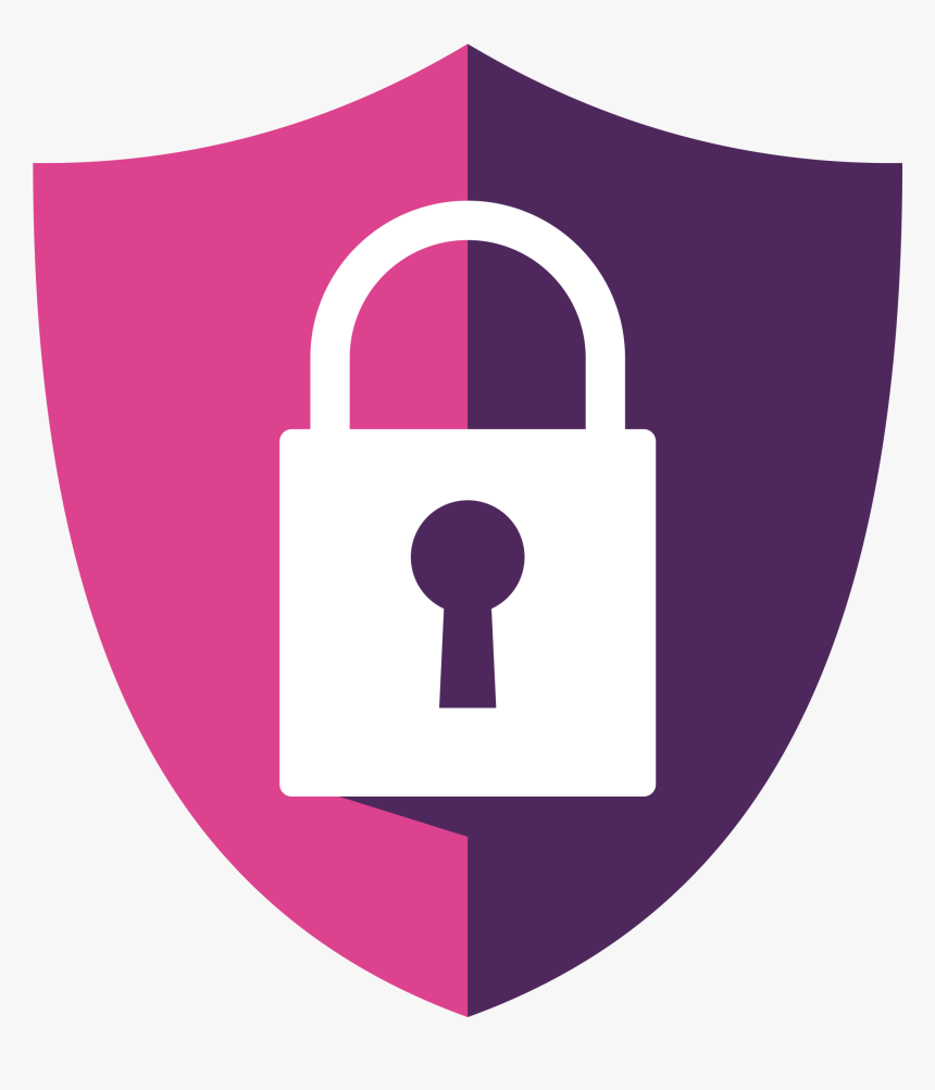 Web Security Shield Png - Shield Lock Png, Transparent Png, Free Download