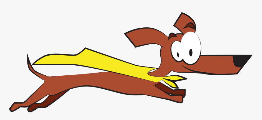 Dachshund Puppy Cartoon Bull Terrier Comics - Super Dog Png, Transparent Png, Free Download