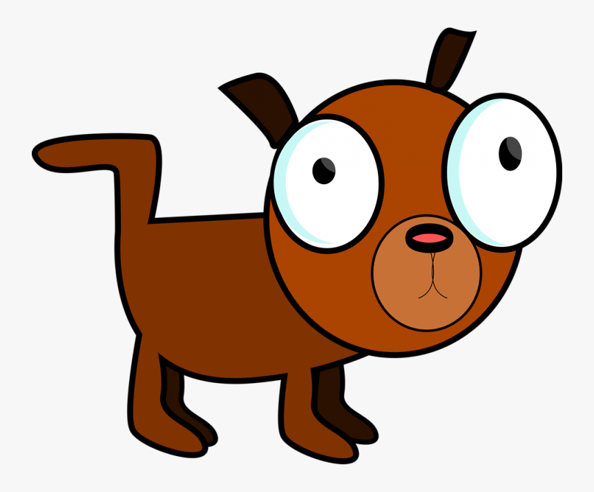 Dog Puppy Cartoon Clip Art - Cartoon Puppy Transparent Background, HD Png Download, Free Download