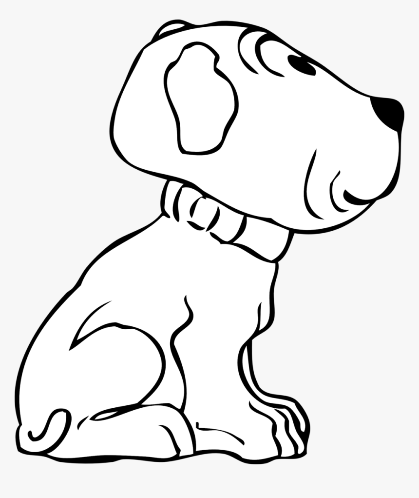 Drawing Of Golden Retriever Side View, HD Png Download, Free Download