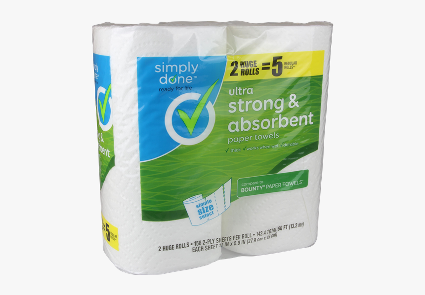 Ultra Strong And Absorbent Paper Towel, HD Png Download, Free Download