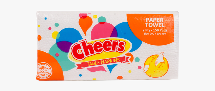 Cheers Table Napkin, HD Png Download, Free Download