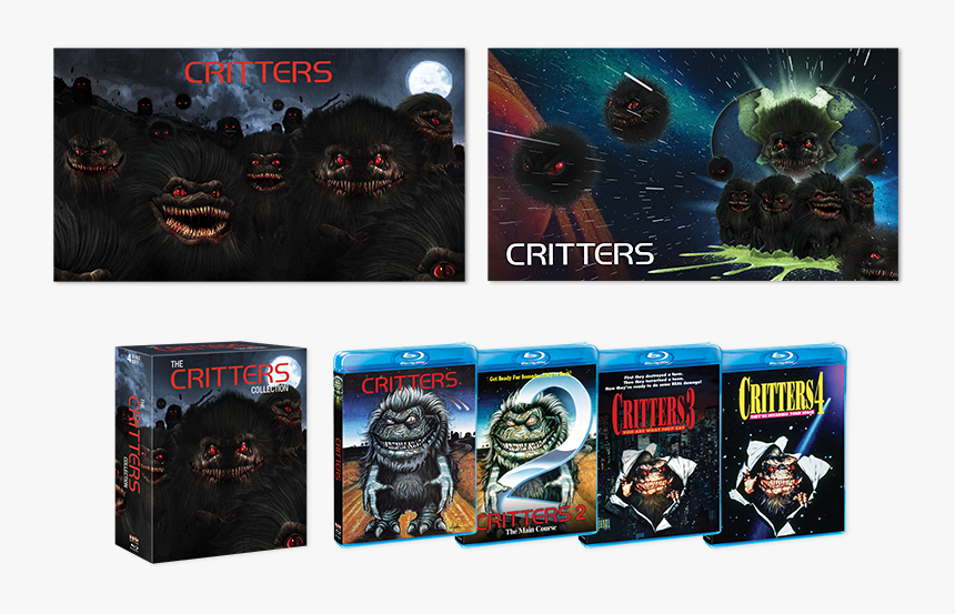 Critters Collection Blu Ray, HD Png Download, Free Download