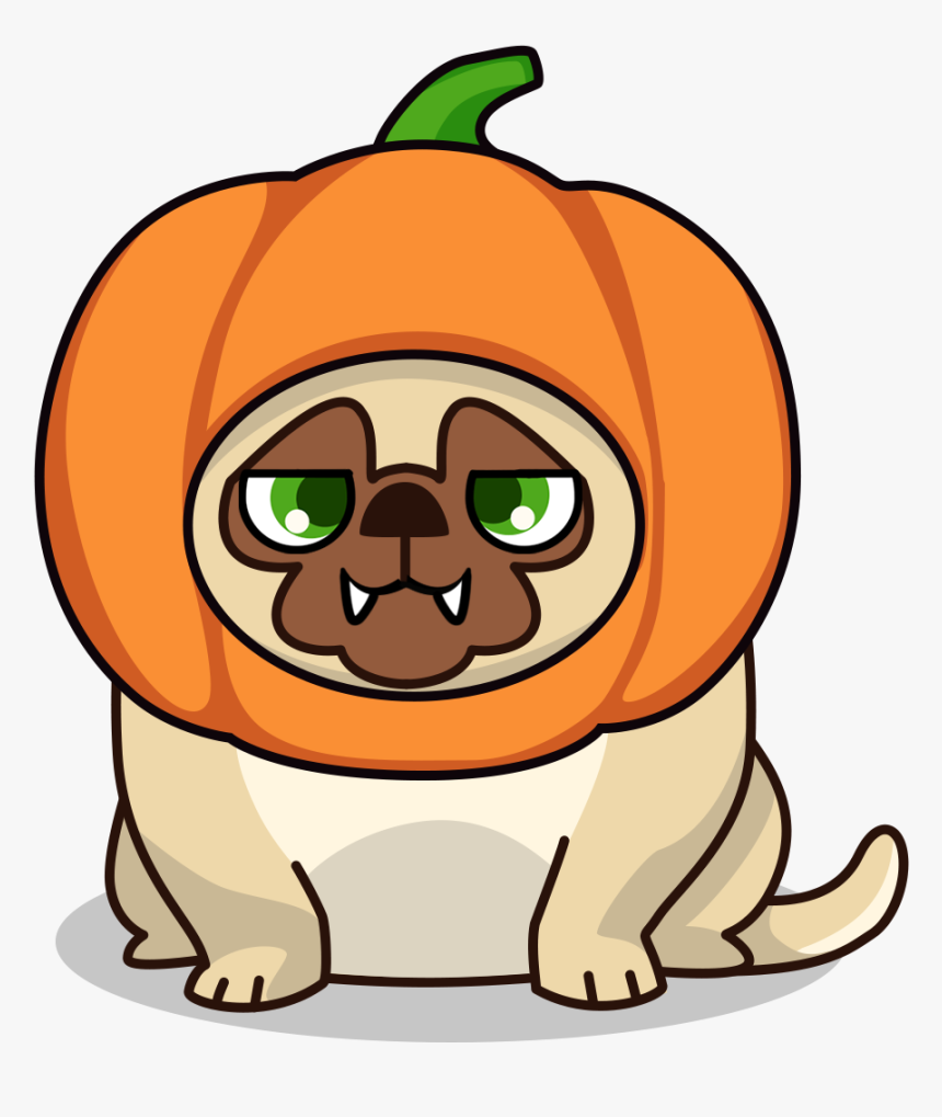 Pumpkin - Clipart Dog In Pumpkin, HD Png Download, Free Download