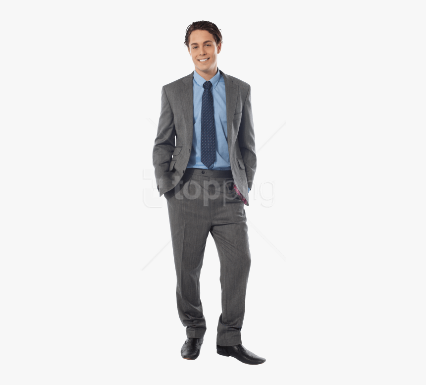 Man In A Suit Png - Man In Suit On Transparent Background, Png Download, Free Download