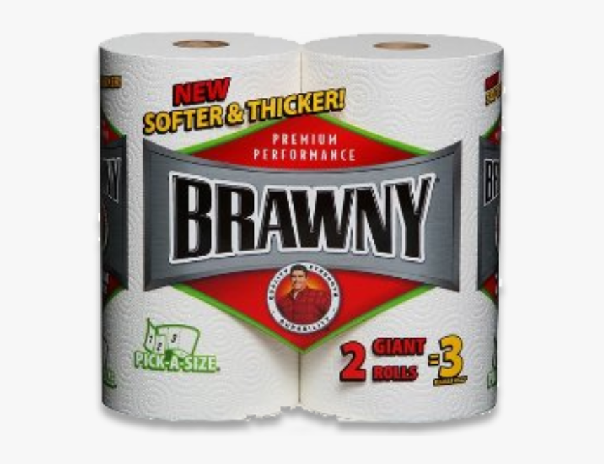 55 Off Brawny Paper Towels - Brawny Paper Towels, HD Png Download, Free Download