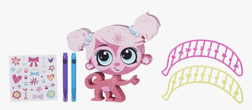 Littlest Pet Shop Style & - Hasbro Litltles Pety Pet Shop Deco Case, HD Png Download, Free Download