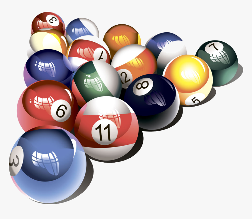 Billiard Balls Png - Pool Table Ball Png, Transparent Png, Free Download