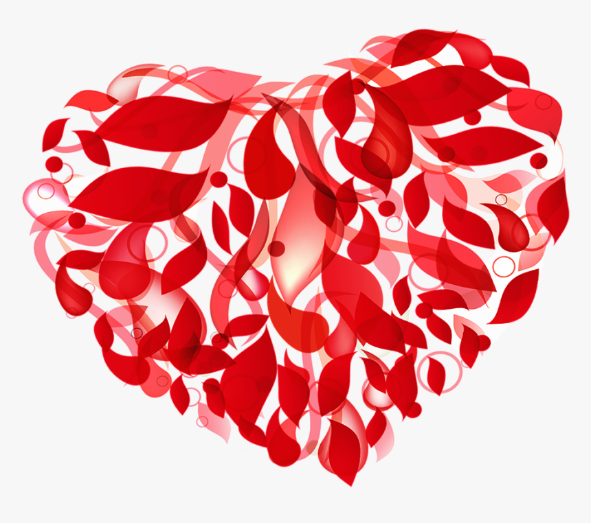 Rojo Corazón Día De San Valentín - Lồng Đèn Trái Tim, HD Png Download, Free Download