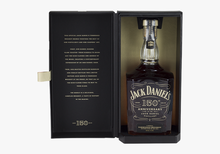 Tennessee Whiskey Liqueur Glass Bottle - Jack Daniels 100 Years, HD Png Download, Free Download