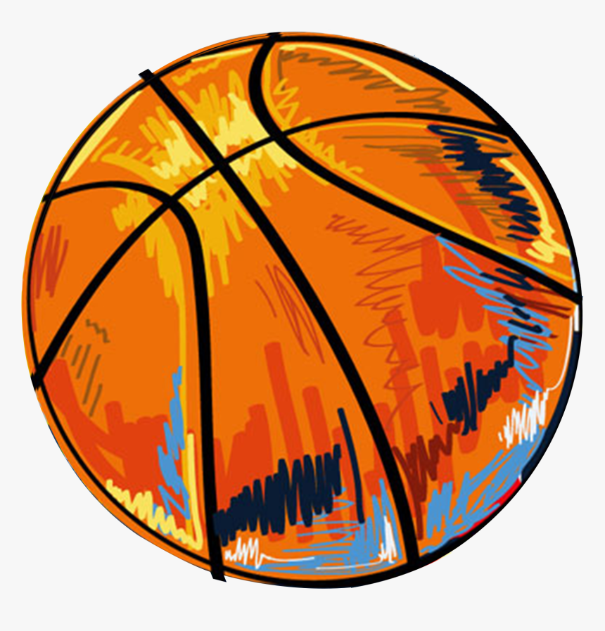 Graffiti Basketball Illustration - Graffiti Basketball, HD Png Download, Free Download