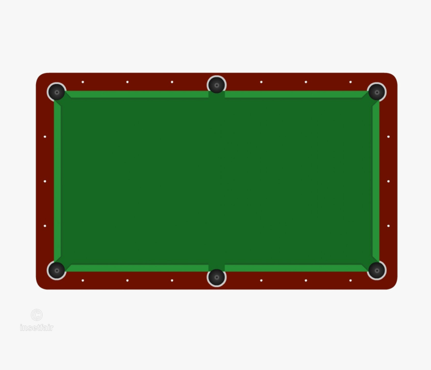 Billiard Balls Transparent - Pool Table Top View Png, Png Download, Free Download