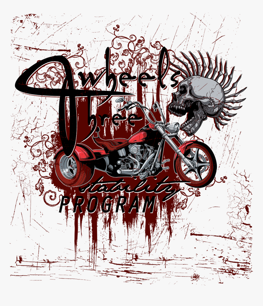 Photography T-shirt Patterns Drag Graffiti Motorcycle - Design Art T Shirt Png, Transparent Png, Free Download