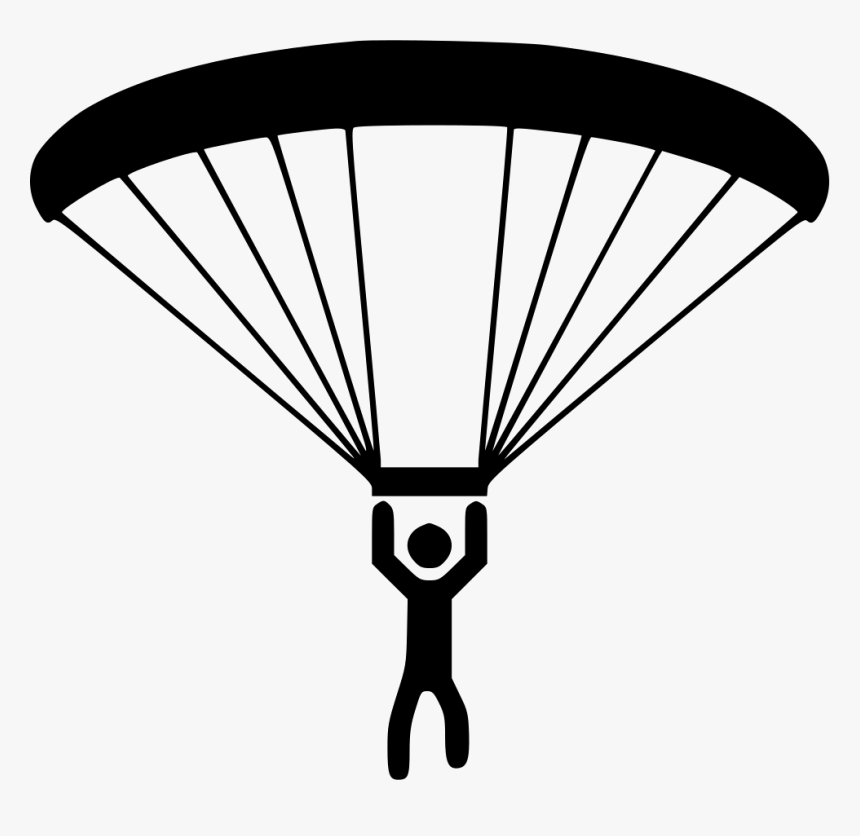 Paragliding - Paragliding Clipart, HD Png Download, Free Download