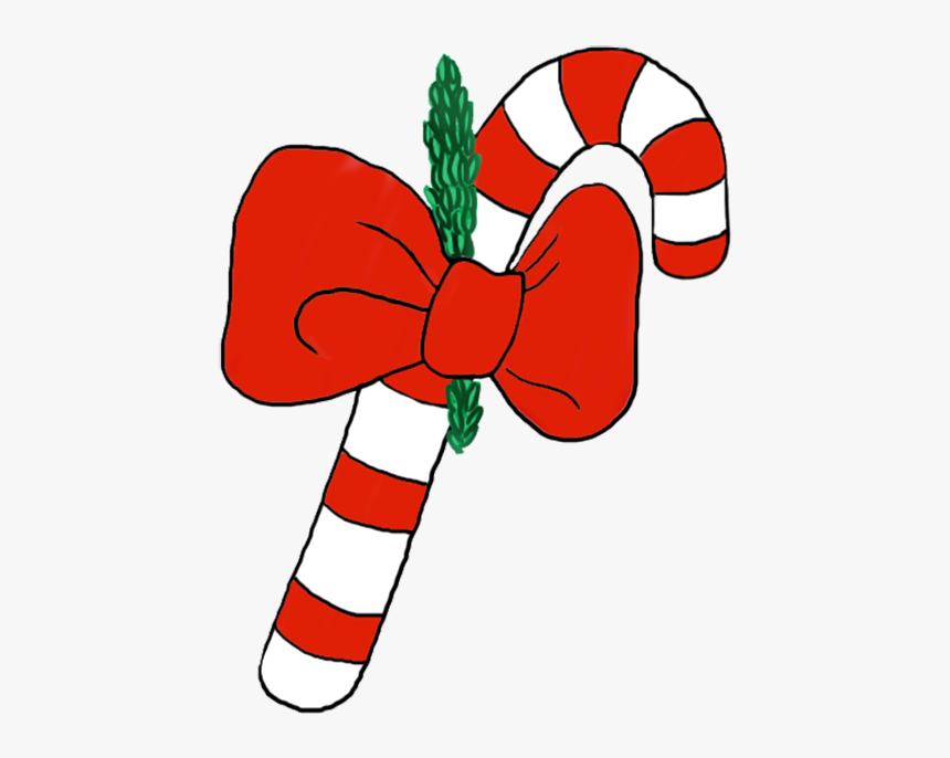 Candy Stick Red White - Christmas Clipart Png, Transparent Png, Free Download