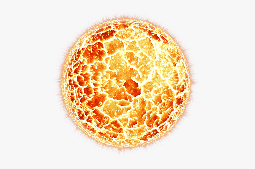 #ball #energy #bola #energia @lucianoballack - Exploding Sun Transparent, HD Png Download, Free Download