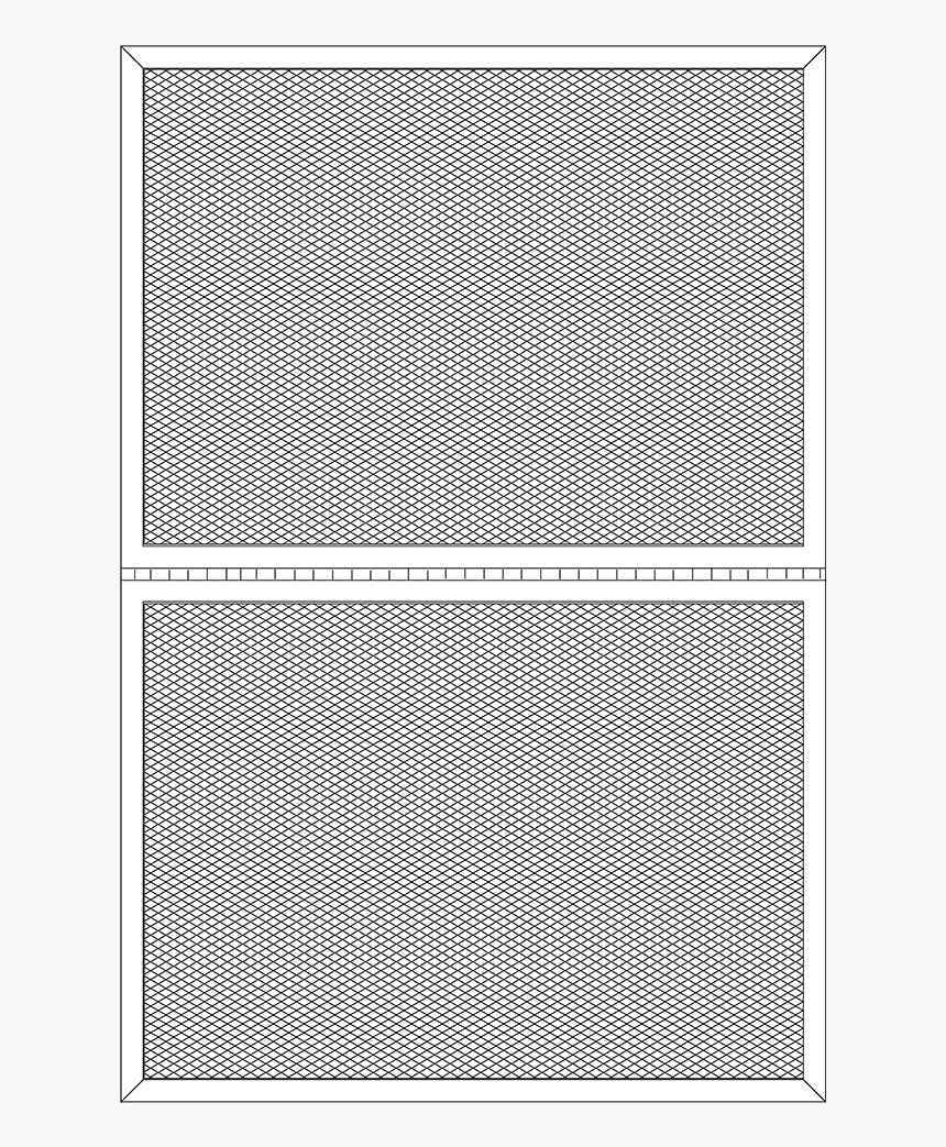 Model 800 Operable Security Screen - Mesh, HD Png Download, Free Download