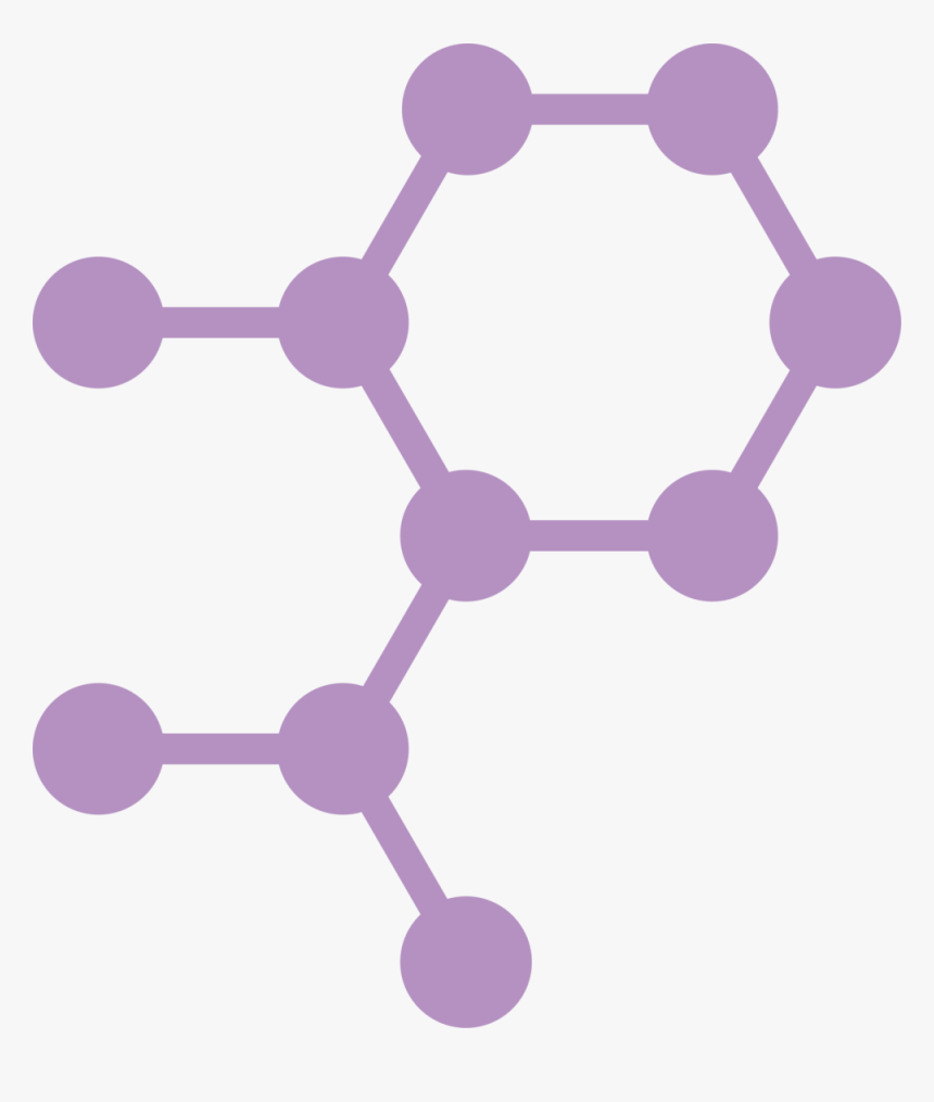 Purplemoleculelogo - Benzene Structure 3d Png, Transparent Png, Free Download
