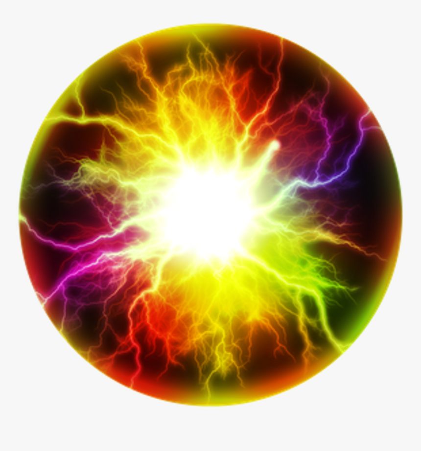 Energy Ball Bola Energia Ki Super Power Poder Dbz Drago - Energy Light Ball Png, Transparent Png, Free Download