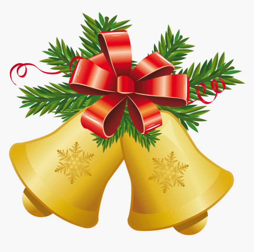 Christmas Bell Png Transparent Christmas Bell Images - Clip Art Christmas Bells, Png Download, Free Download