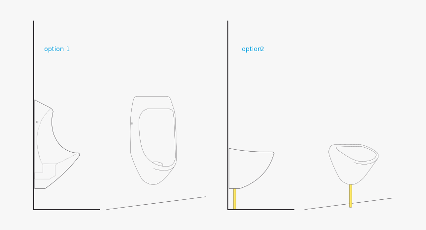 File - Urinal Diagram - Svg - Wine Glass, HD Png Download, Free Download