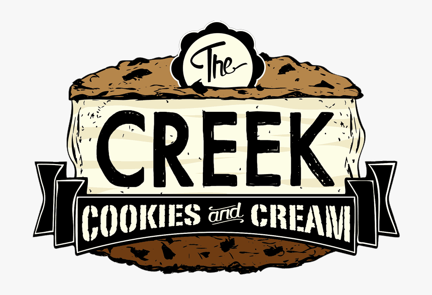 The Creek Cookies And Cream Logo - Creek Cookies And Cream, HD Png Download, Free Download