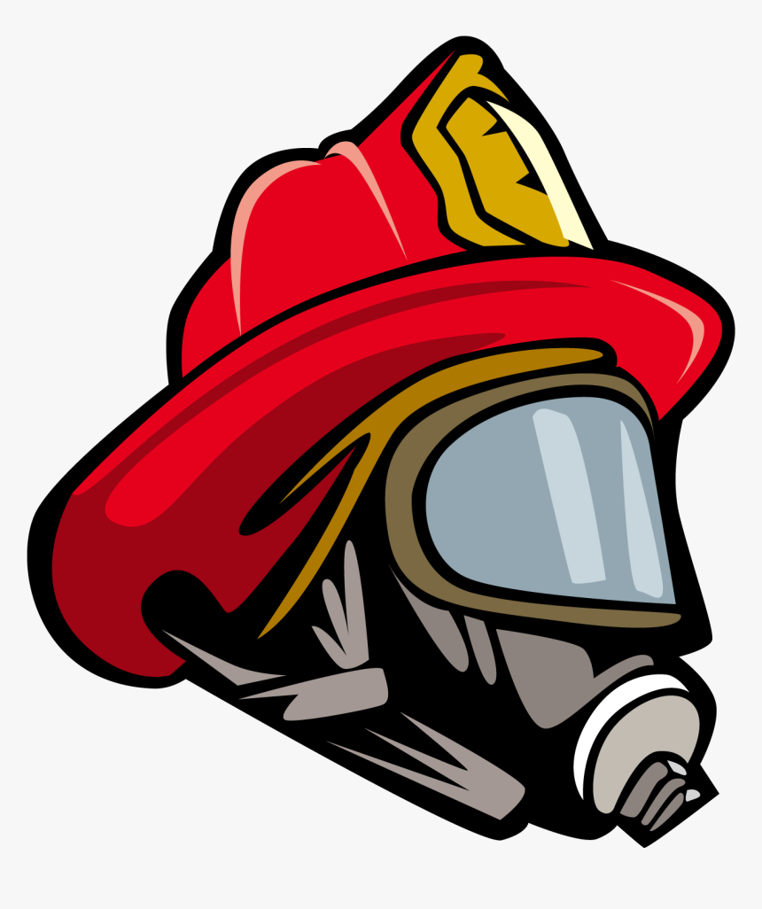 Firefighters Helmet Bicycle Helmet Clip Art - Fireman Helmet Clip Art, HD Png Download, Free Download