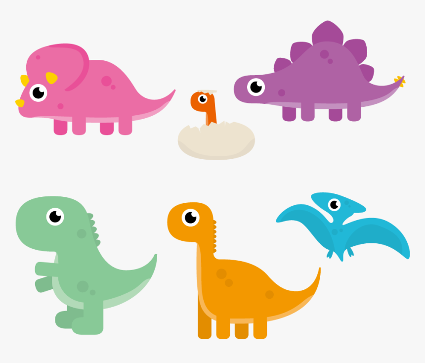 Dinosaur Cartoon Animation Clip Art - Cartoon Dinosaur Transparent Background, HD Png Download, Free Download