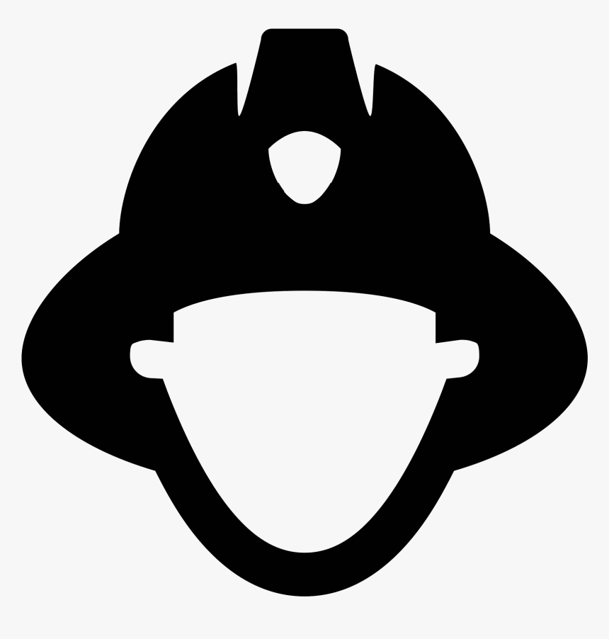 Firefighter Helmet Vector Free Download Bcca - Fireman Icon Png, Transparent Png, Free Download