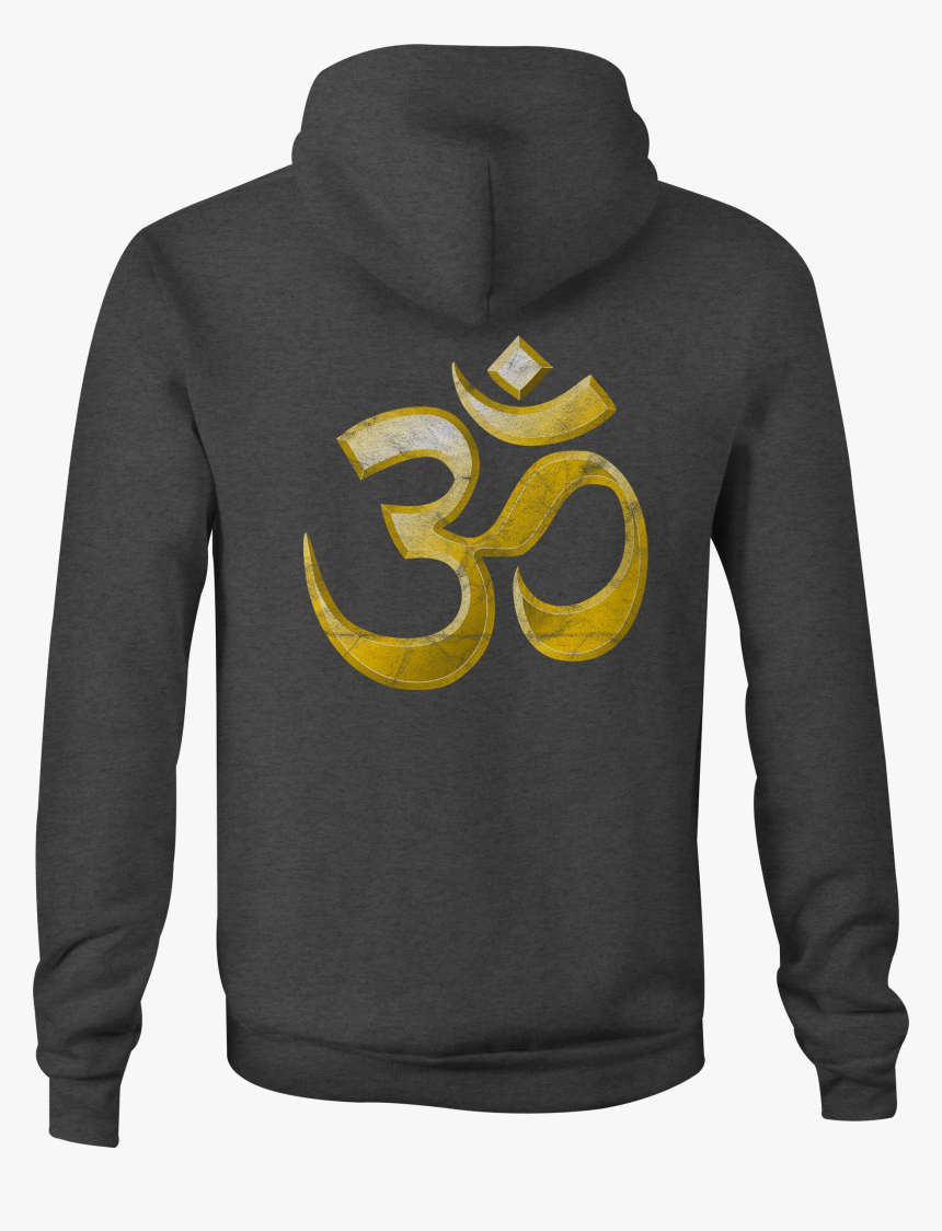 Motorcycle Zip Up Hoodie Om Namaste Yoga Relaxing Symbol - Hoodie, HD Png Download, Free Download