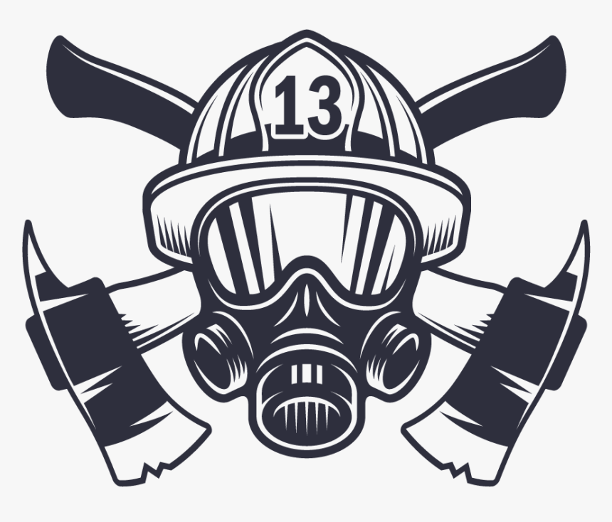 Firefighters Helmet Fire Department Logo Firefighting - Volunteer Firefighter Logo, HD Png Download, Free Download