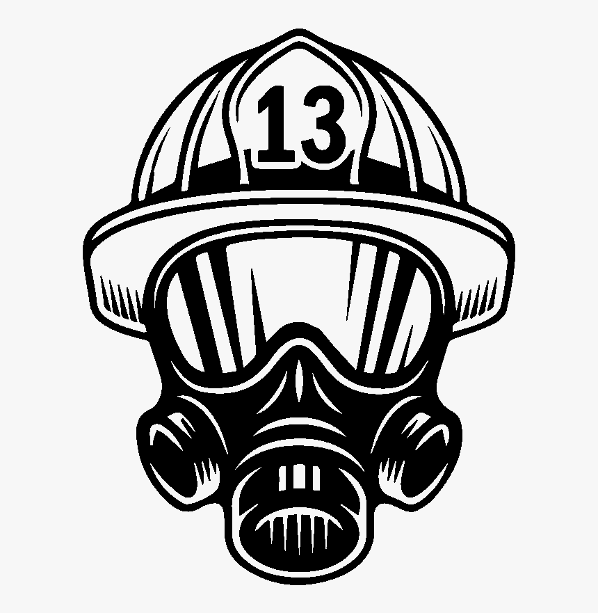 Firefighter"s Helmet Fire Department Fire Hydrant - Firefighter Helmet Logo, HD Png Download, Free Download