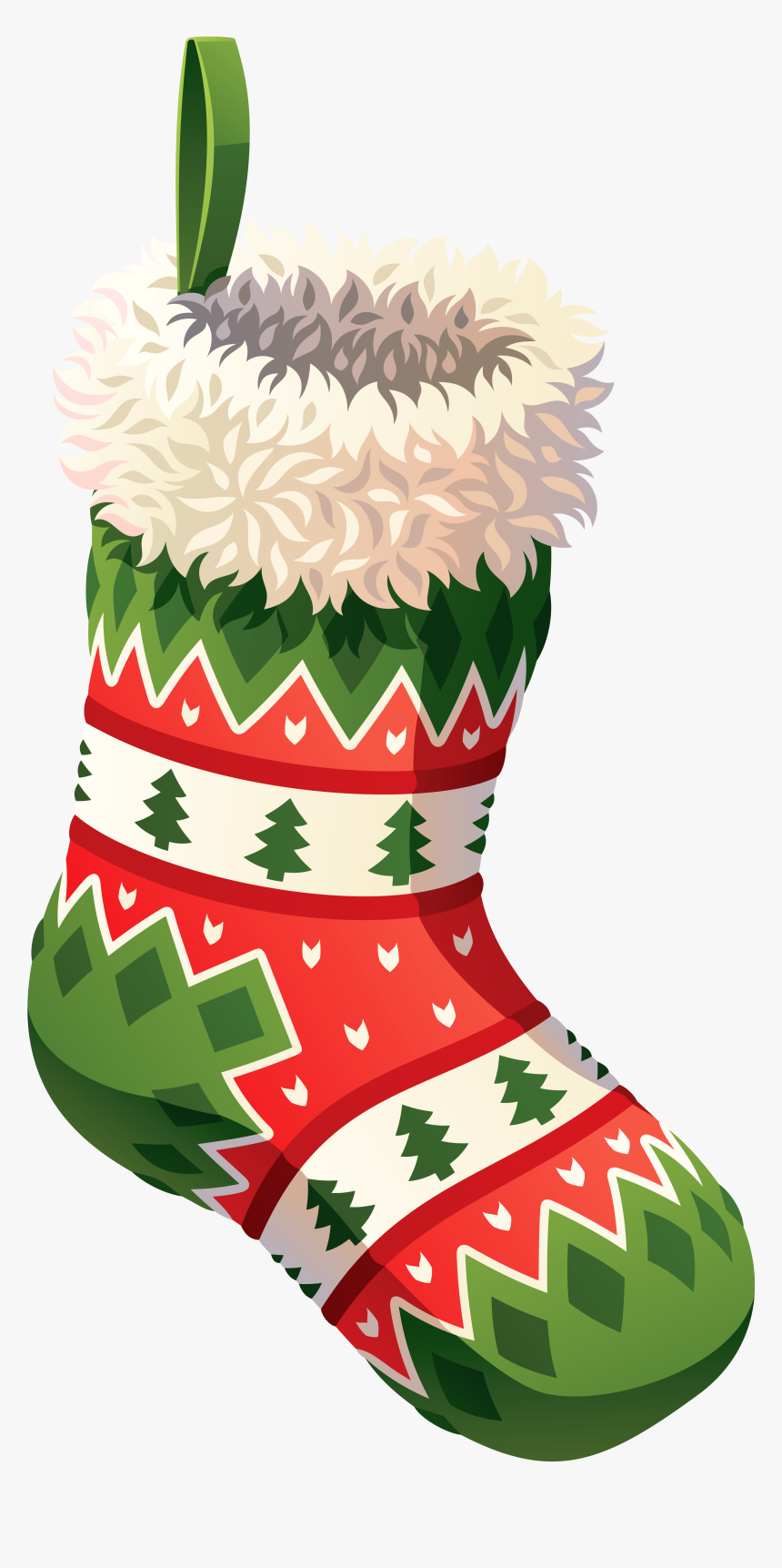 Christmas Stockings Clip Art - Transparent Christmas Stocking Png, Png Download, Free Download