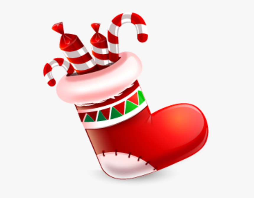 Sock Christmas Vector Png, Transparent Png, Free Download