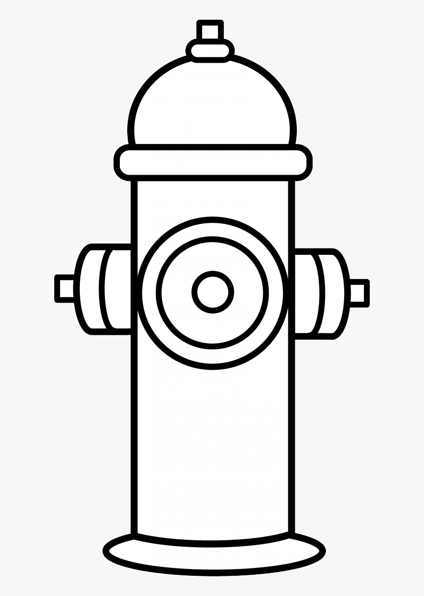 Firefighter Helmet Free Download - Fire Hydrant Drawing Easy, HD Png Download, Free Download