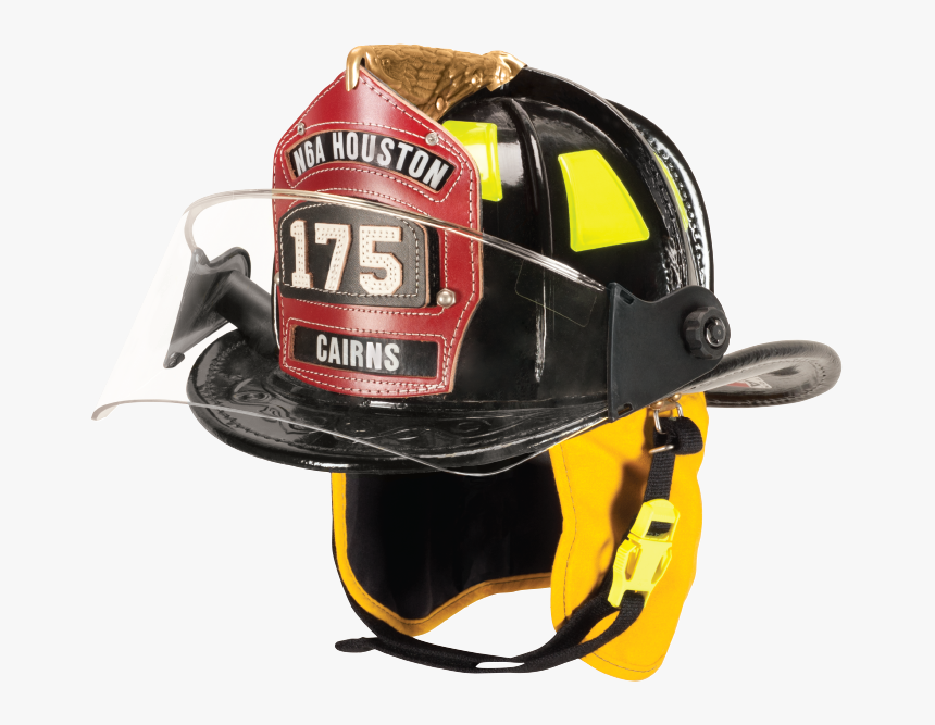 Cairns N6a Houston Leather Fire Helmet - Cairns N6a, HD Png Download, Free Download