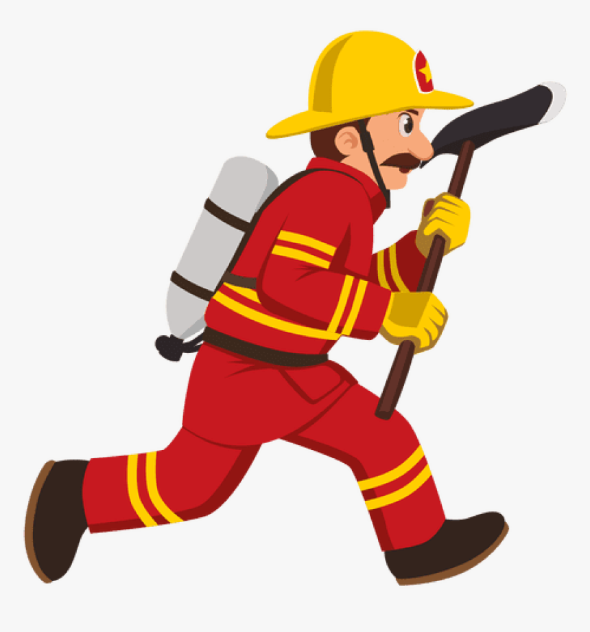 Fireman Clipart Fireman Clipart At Getdrawings Free - Clipart Firefighter Png, Transparent Png, Free Download