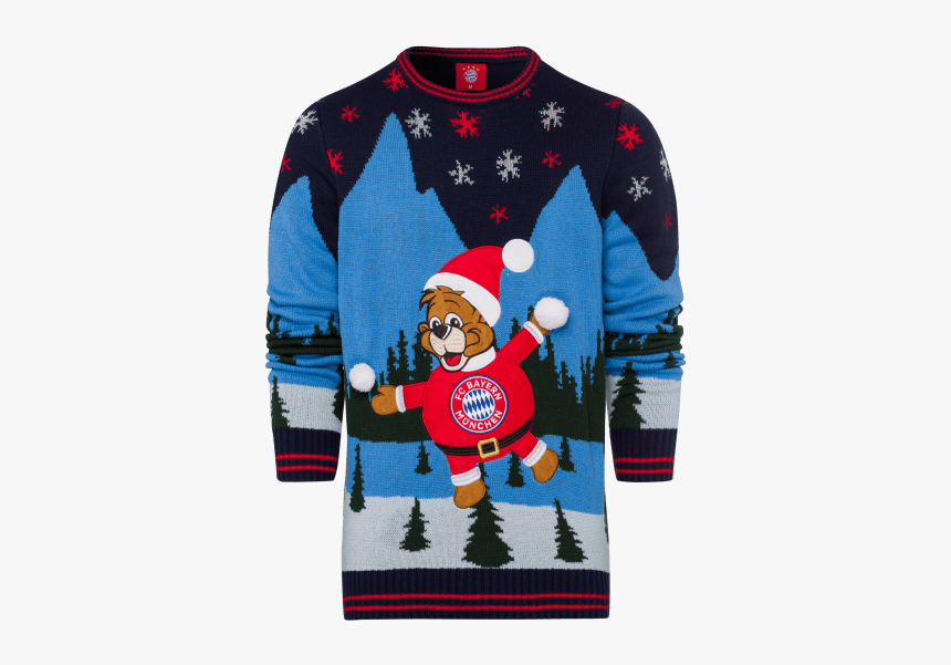 Kids Christmas Sweater - Bayern Munich Christmas Sweater, HD Png Download, Free Download