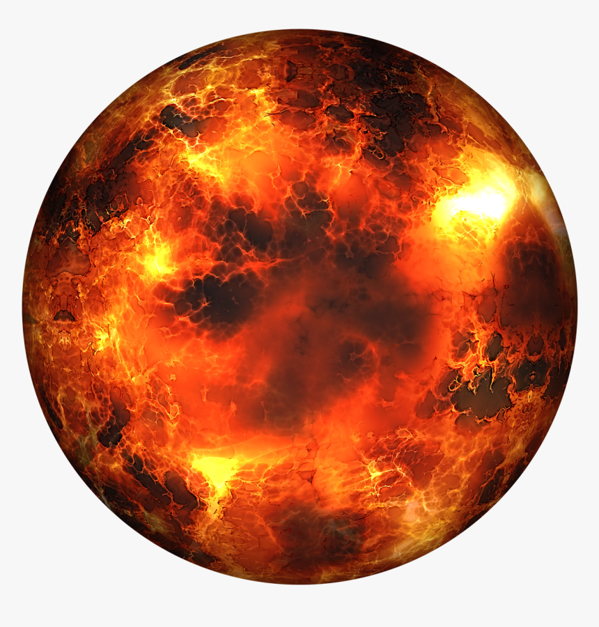 Globe Burning Png Transparent Image - Planet Png, Png Download, Free Download