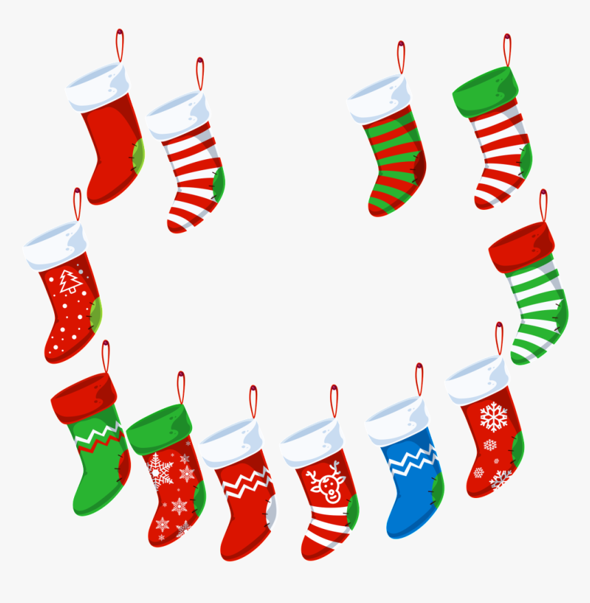 Covermason Lovely Christmas Socks Sofa Bedroom Decoration - Christmas Stocking Vector Free, HD Png Download, Free Download