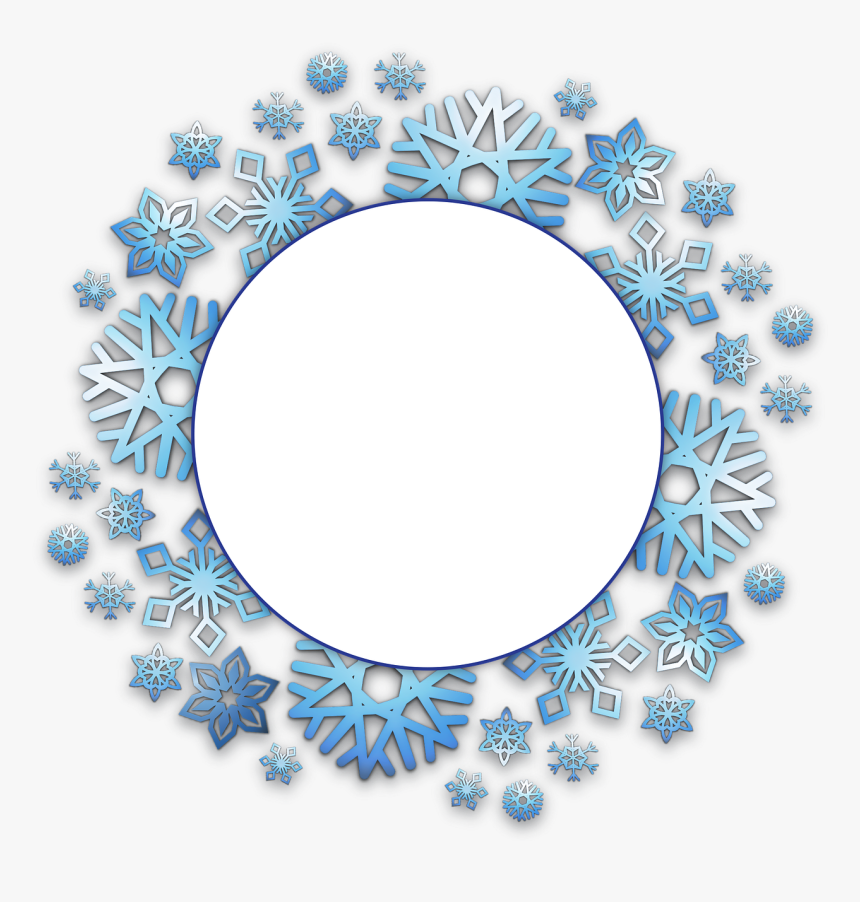 Christmas Circle Border Png, Transparent Png, Free Download