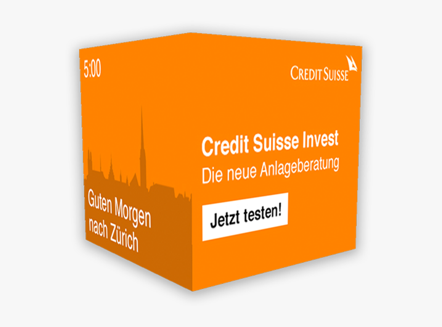 Creditsuisse-showcase Header Logo - Graphic Design, HD Png Download, Free Download