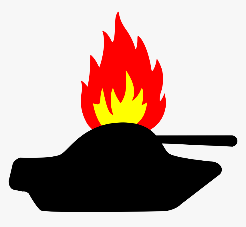 Burning Tank Clipart, Vector Clip Art Online, Royalty - Warning Signs Highly Flammable, HD Png Download, Free Download