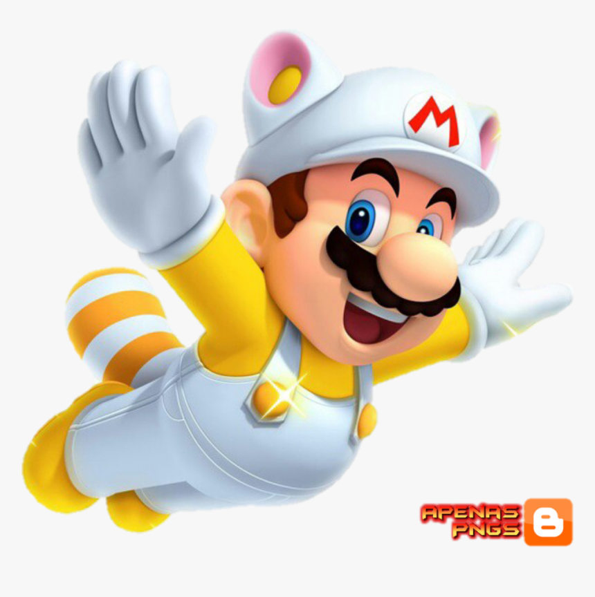 Super Mario Png Apenas Png - New Super Mario Bros 2 Racoon Mario, Transparent Png, Free Download