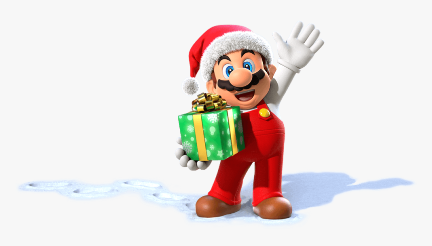 Nintendo Mario Christmas - Super Mario Christmas, HD Png Download, Free Download
