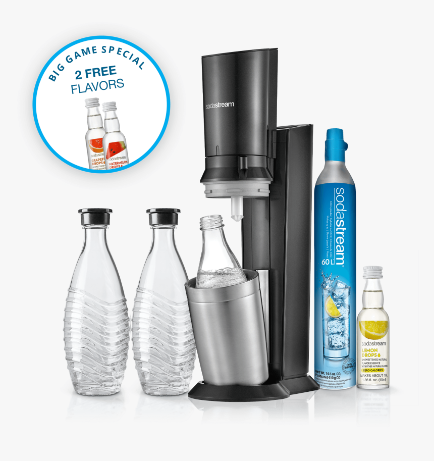 Aqua Fizz - Sodastream Crystal 1.0, HD Png Download, Free Download