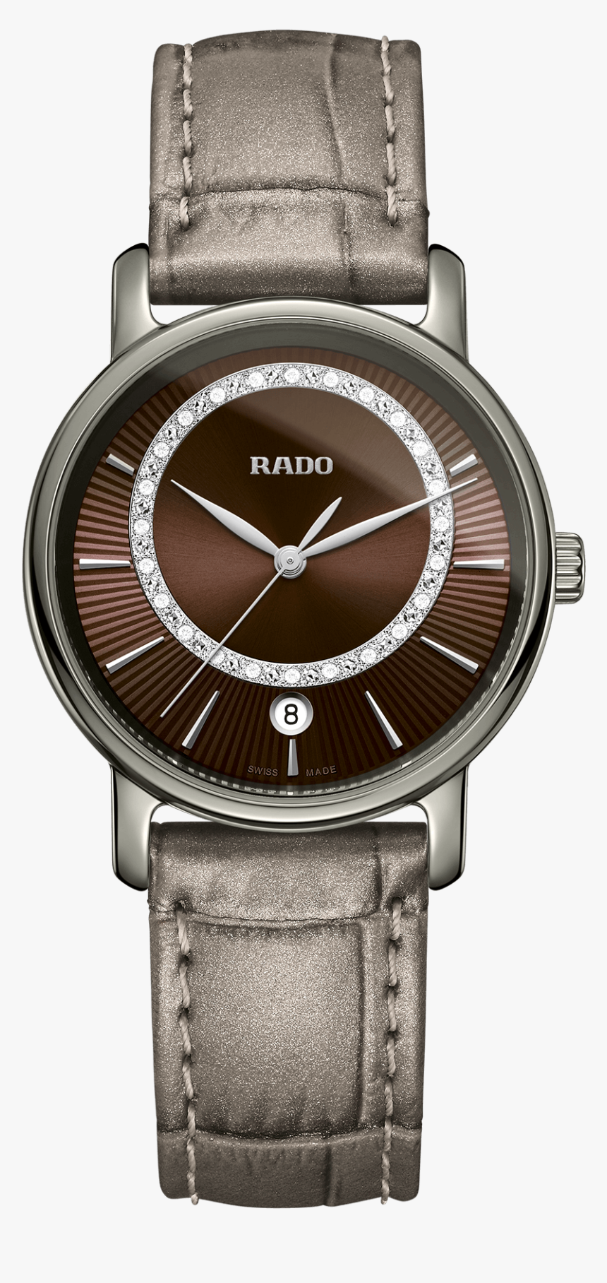 Diamaster Diamonds R14064735 - Rado Diamaster Ladies Watch, HD Png Download, Free Download